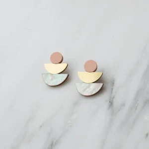 Selene Earrings Blush