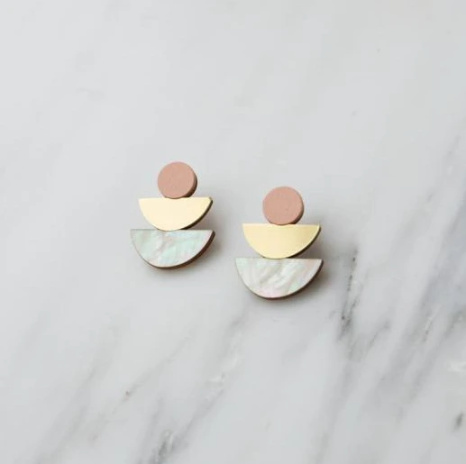 Selene Earrings Blush