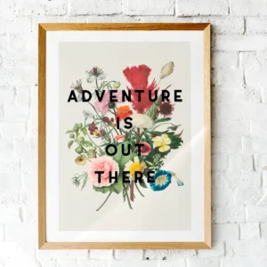 Adventure Is Out There A5 Print