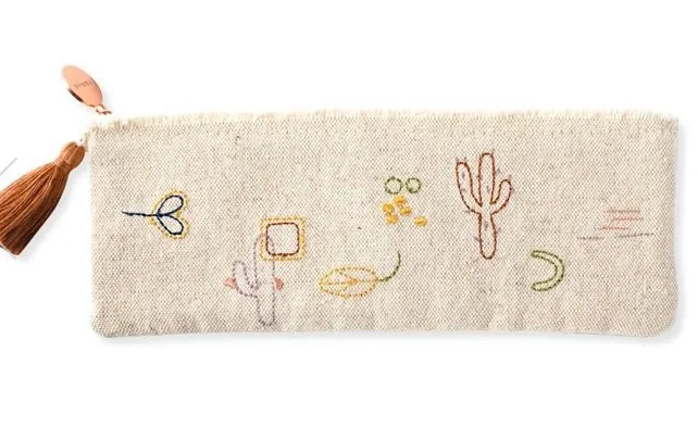 Stitched Cactus Pouch