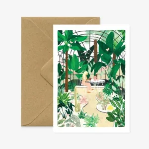 Butterfly Greenhouse Card