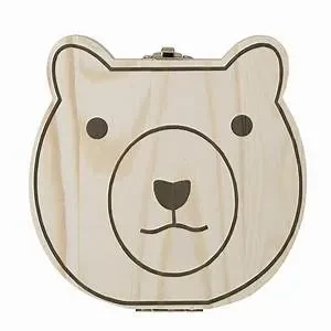 Natural Wood Baby Keepsake Box