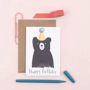 Happy Birthday Bear Card