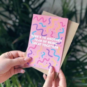 Here's To Another Year Card