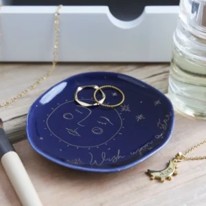 Ceramic Wish Upon A Star Trinket Dish