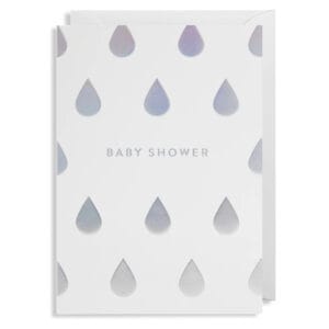 Baby Shower Raindrop Card