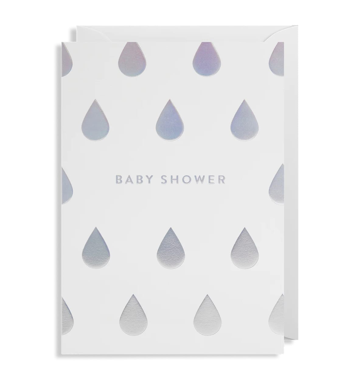 Baby Shower Raindrop Card