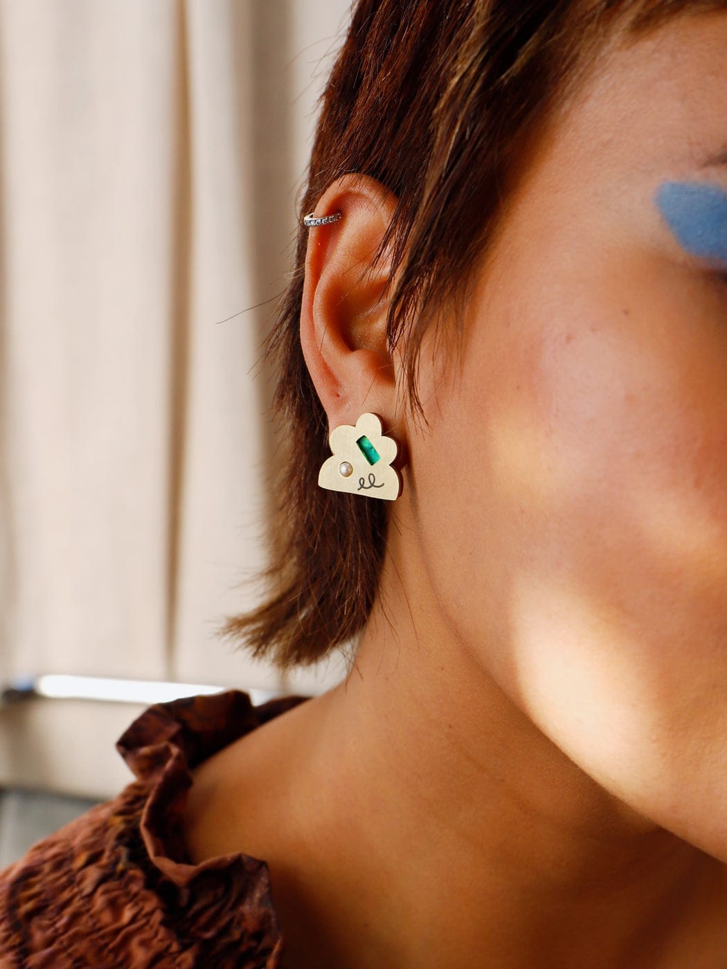 Confetti Brass Studs - Image 3