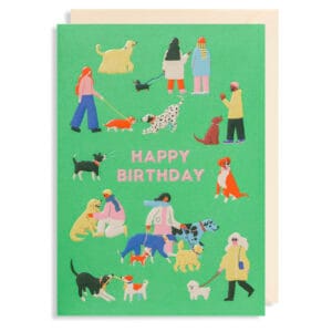 Happy Birthday Dog Lover Card