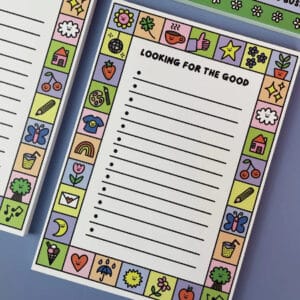 'Looking for the Good' Notepad