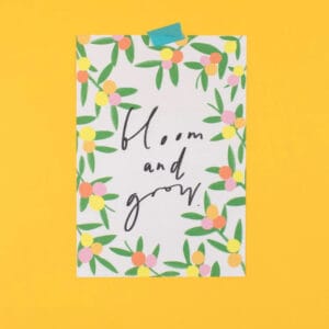 Letterbox Lane Bloom and Grow Print