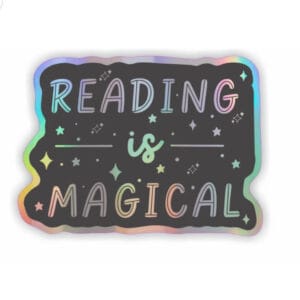 Reading is Magical Vinyl Sticker