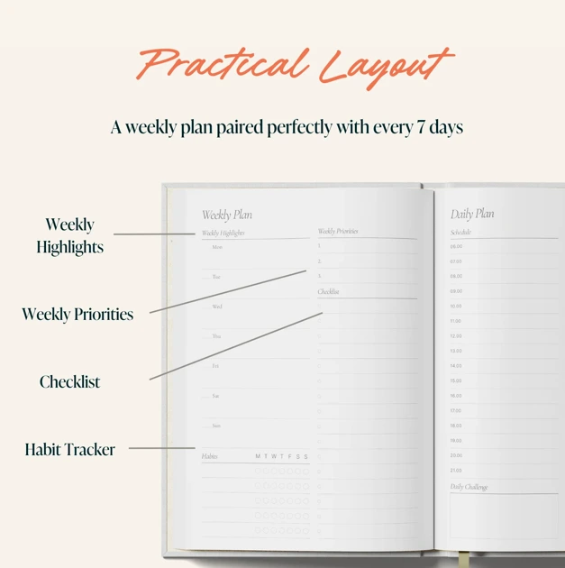 Daily Planner Purple - Image 3