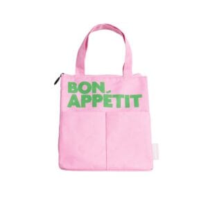 Bon Appetit Lunch Bag Pink