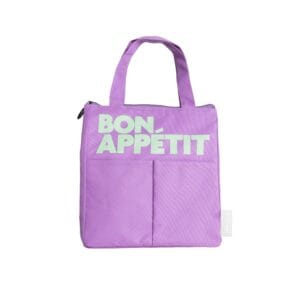 Bon Appetit Lunch Bag Purple