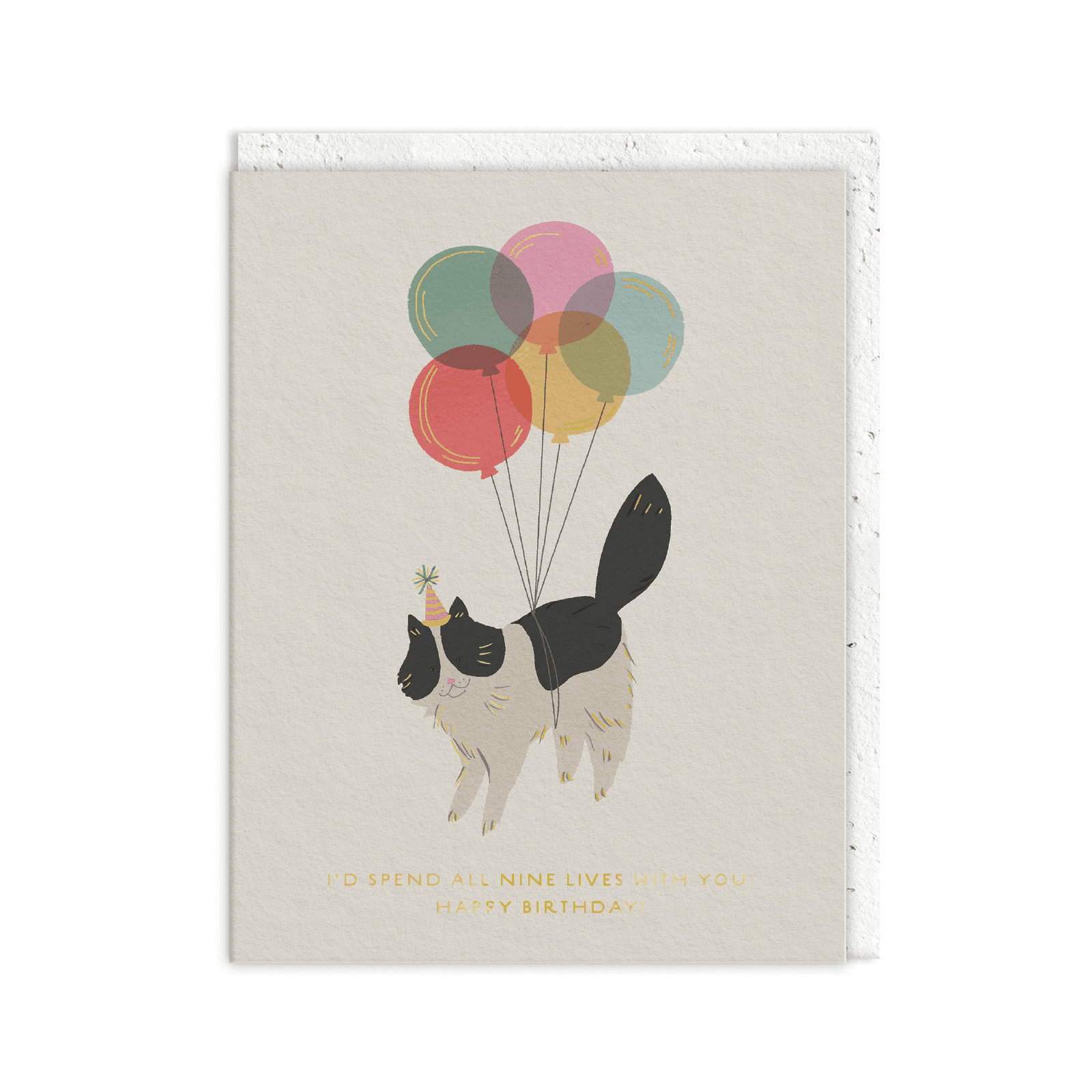 Cat Plantable Birthday Card