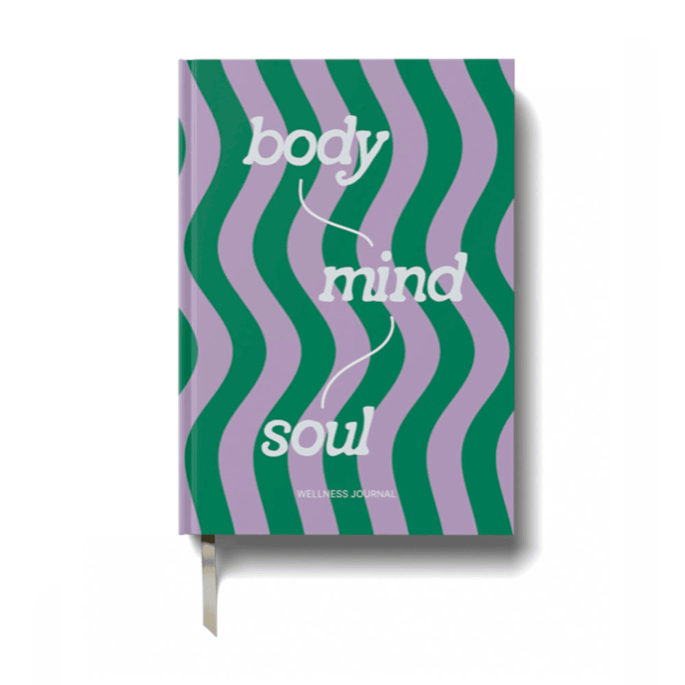 wellness journal body, mind and soul front cover