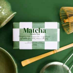 Floh Soap Bar Matcha Green Tea Front Image