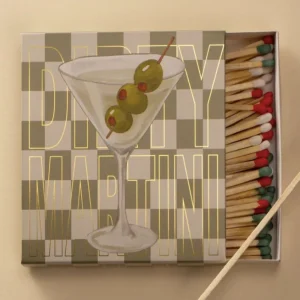 Dirty Martini Matches Front Image